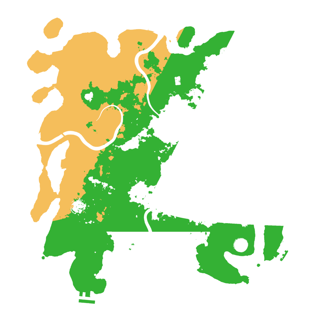 Biome Rust Map: Procedural Map, Size: 3850, Seed: 1741028861
