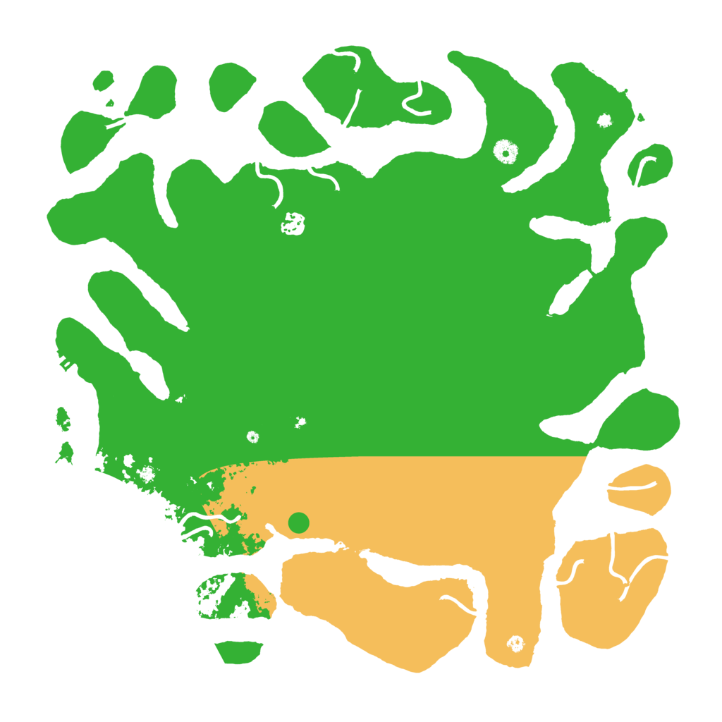 Biome Rust Map: Procedural Map, Size: 4500, Seed: 1445922189