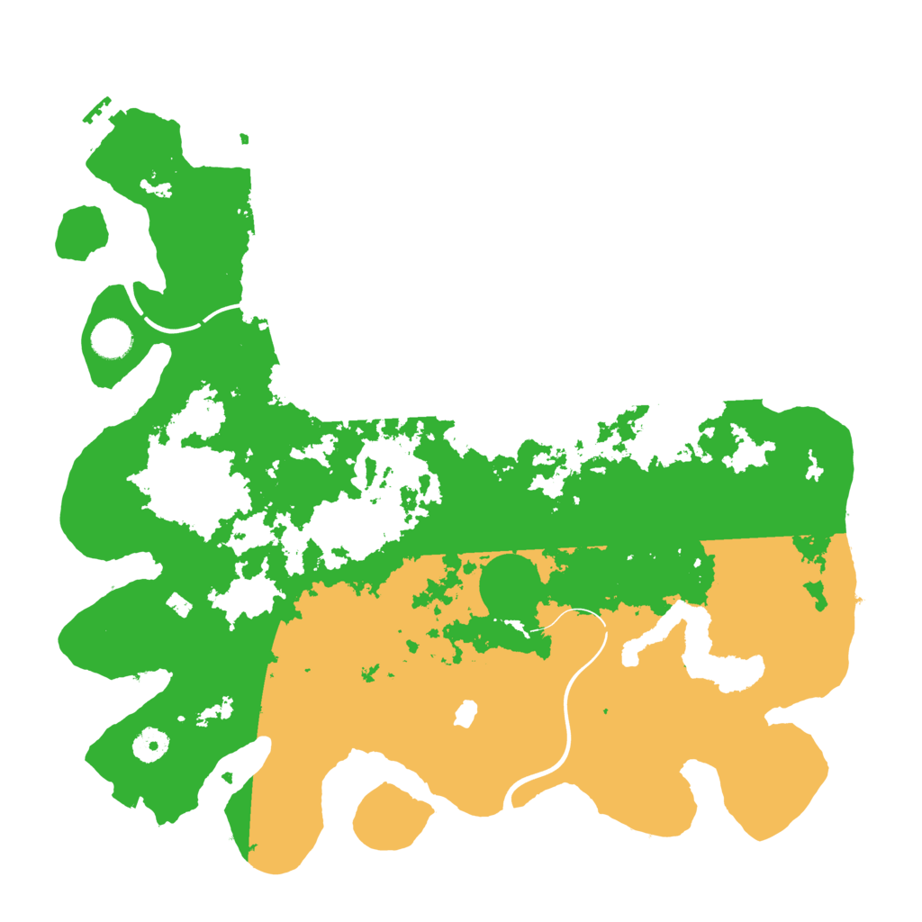 Biome Rust Map: Procedural Map, Size: 4000, Seed: 1960977962