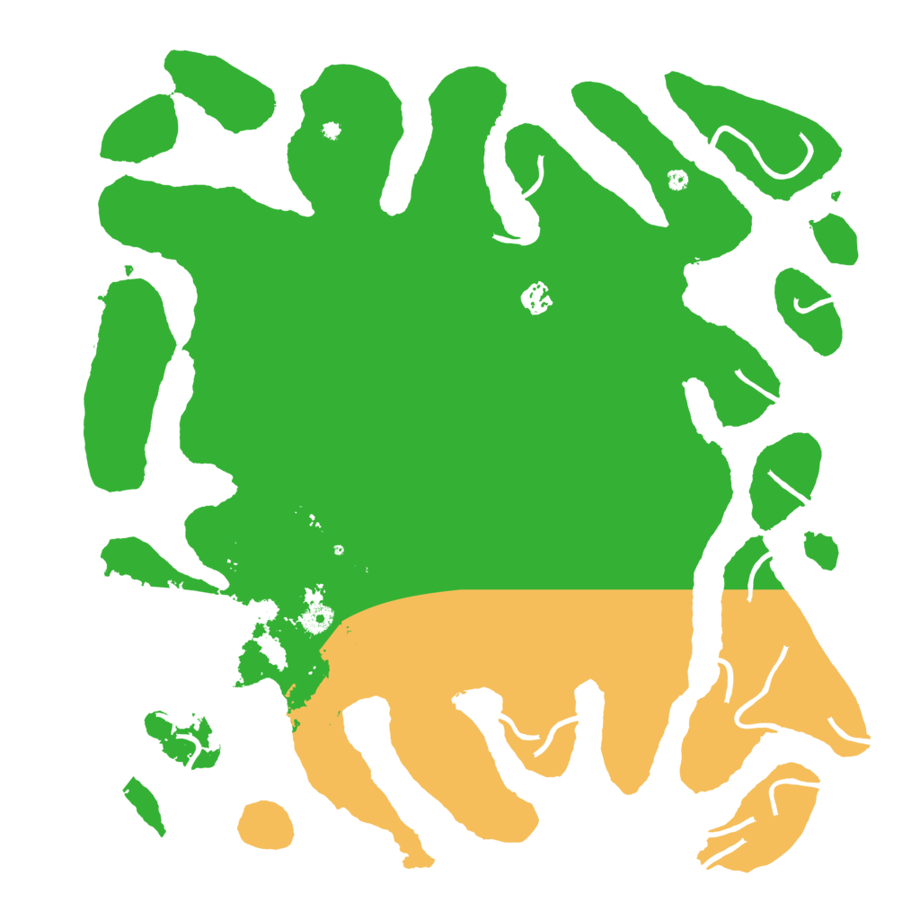 Biome Rust Map: Procedural Map, Size: 4500, Seed: 20908