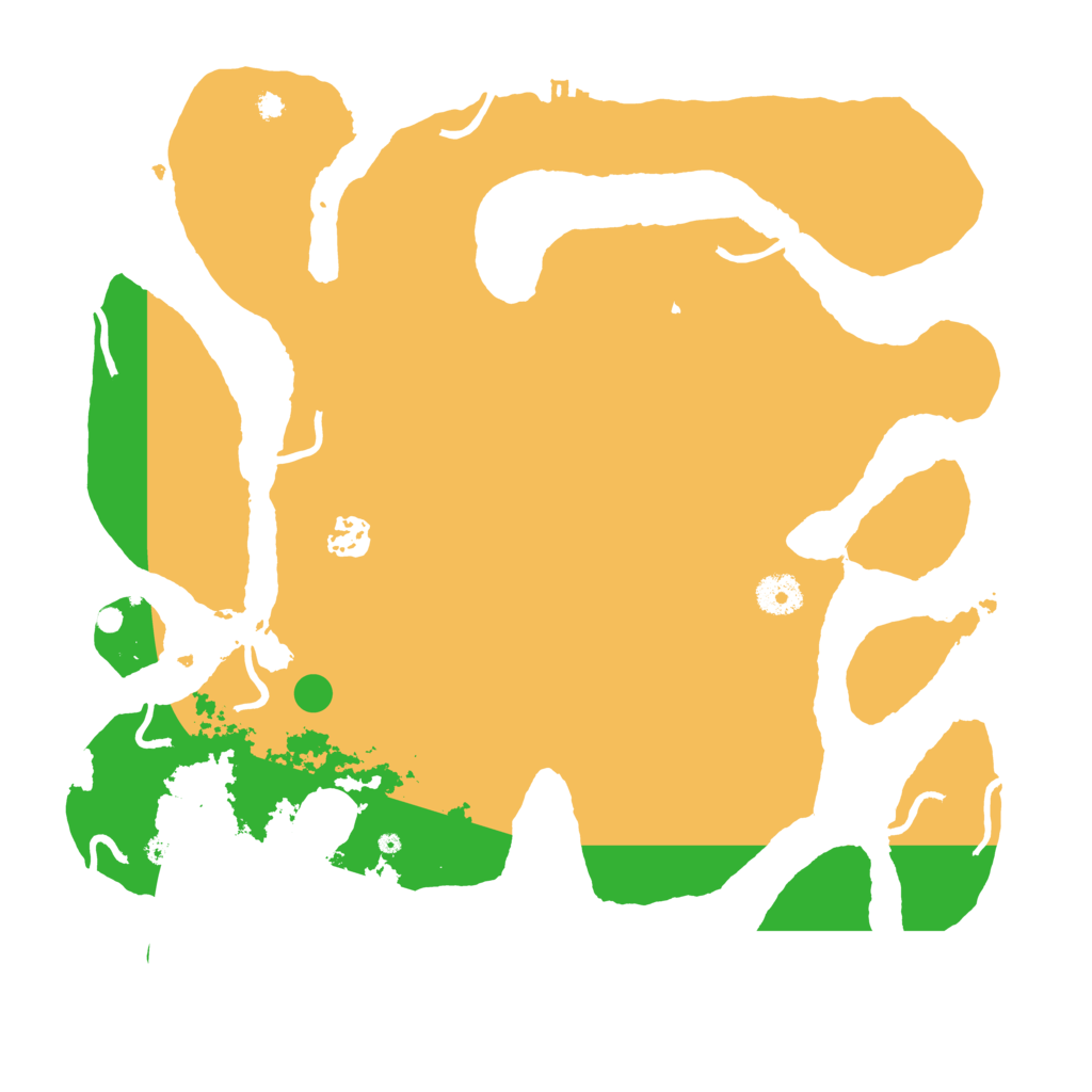 Biome Rust Map: Procedural Map, Size: 3750, Seed: 565622