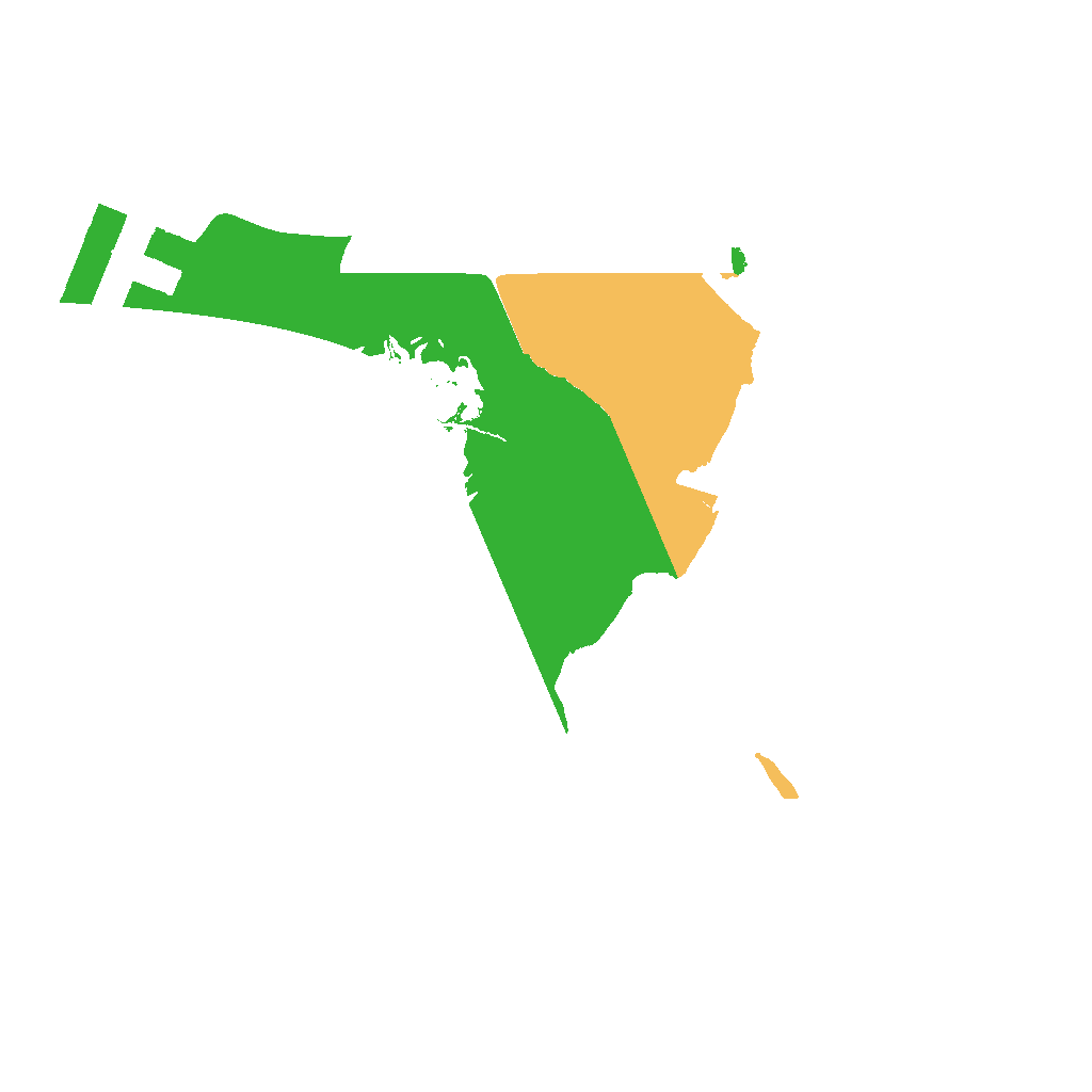 Biome Rust Map: Procedural Map, Size: 1400, Seed: 32