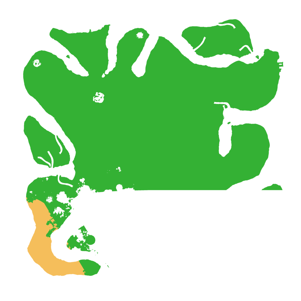 Biome Rust Map: Procedural Map, Size: 4096, Seed: 185145201