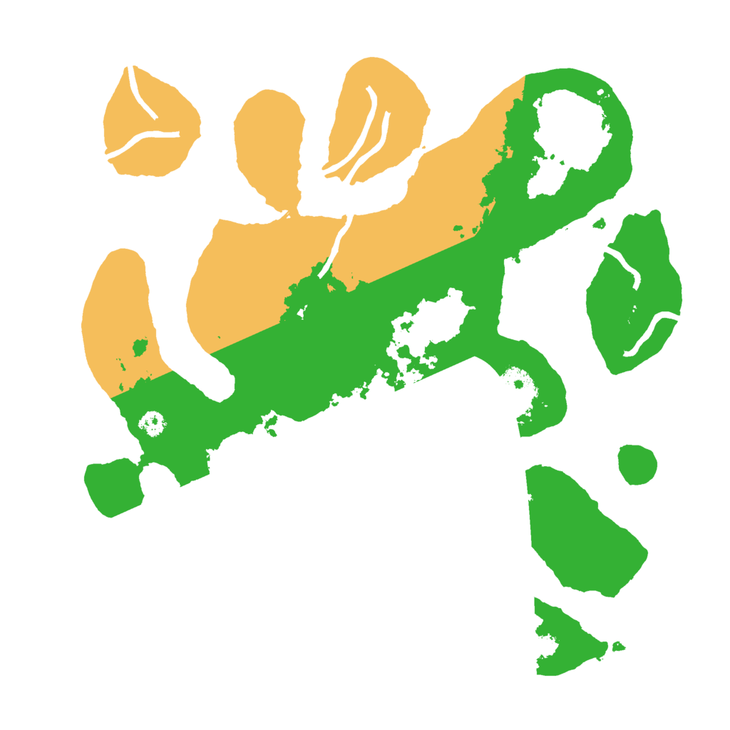 Biome Rust Map: Procedural Map, Size: 3000, Seed: 920349