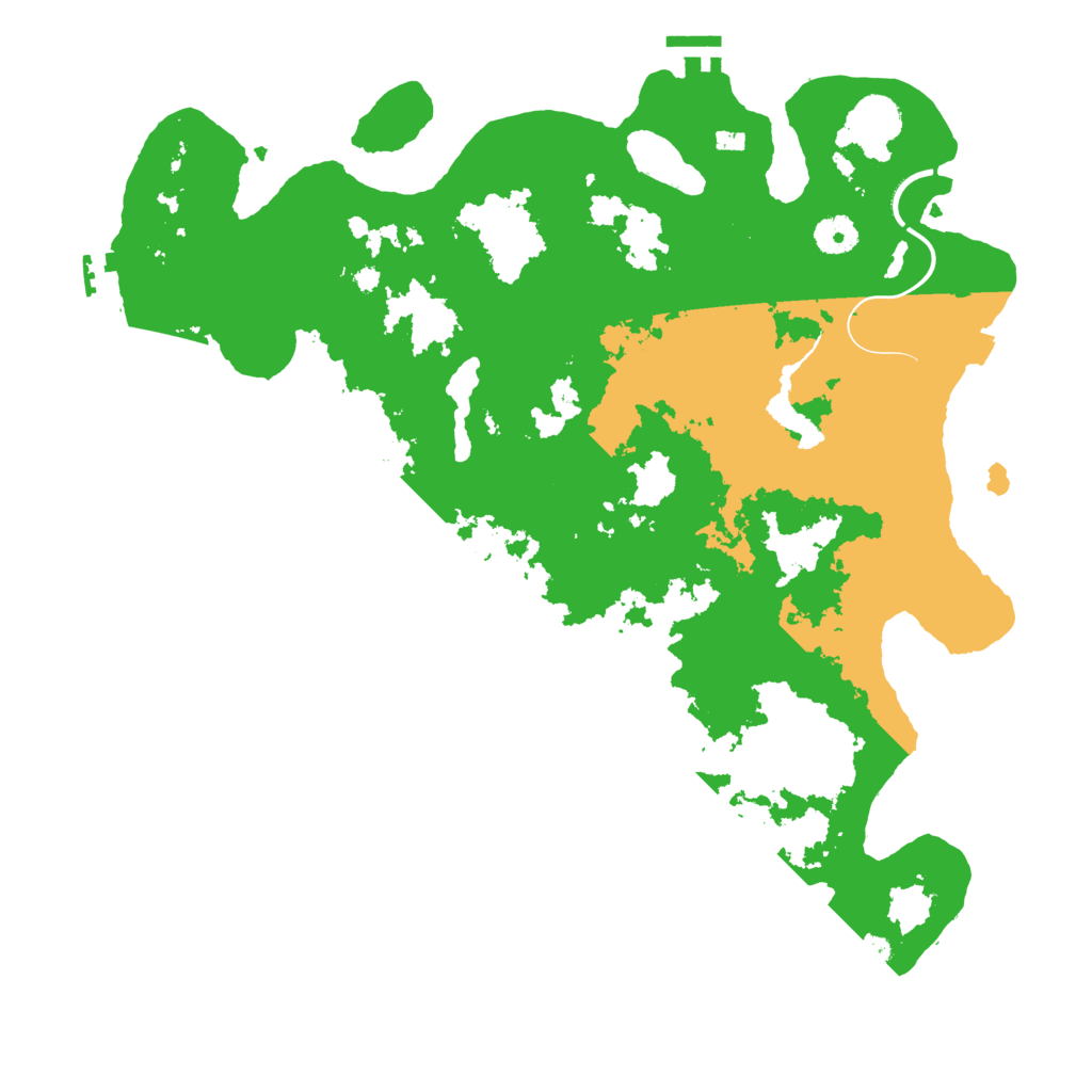 Biome Rust Map: Procedural Map, Size: 4000, Seed: 785566