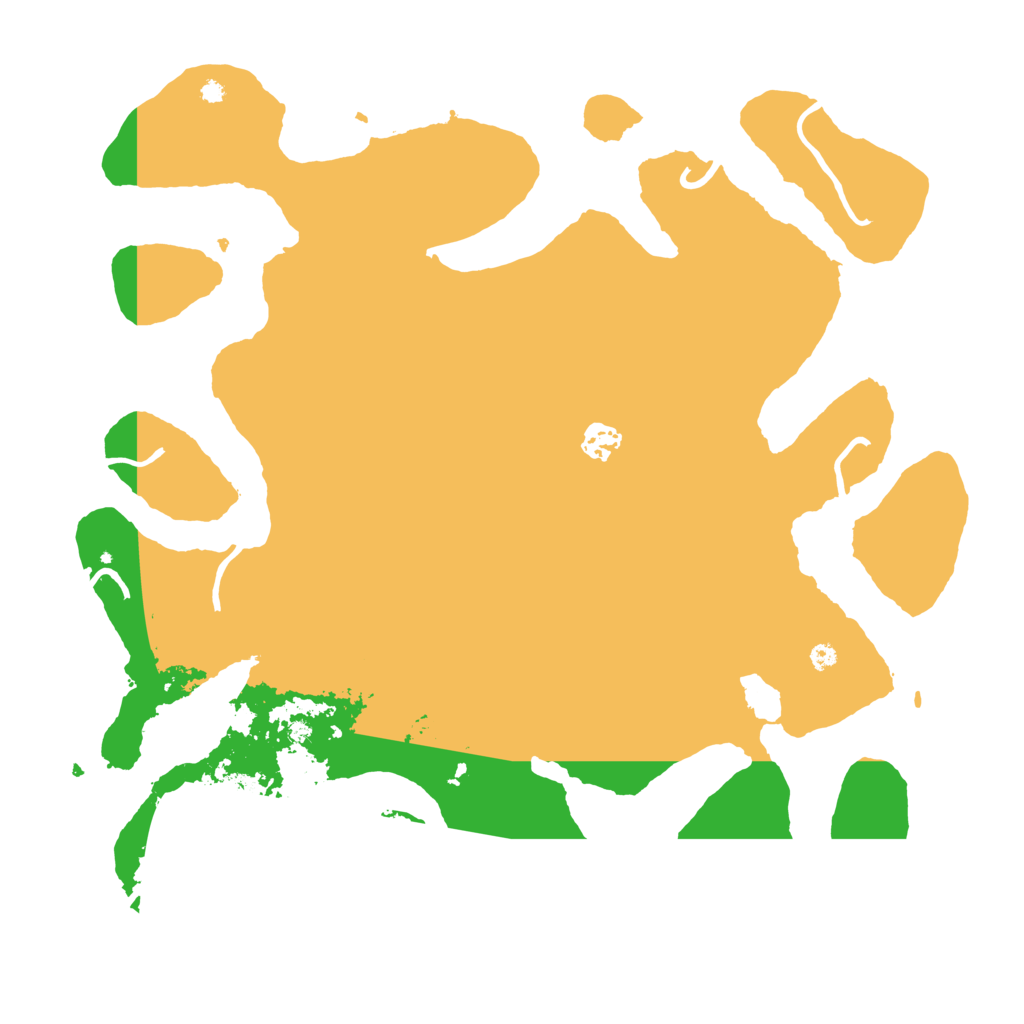 Biome Rust Map: Procedural Map, Size: 4000, Seed: 1067534936