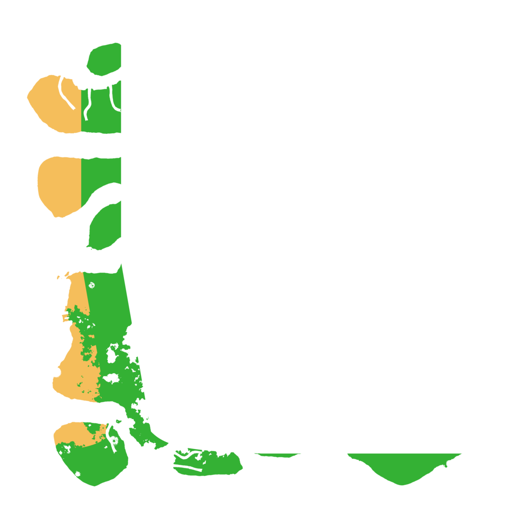 Biome Rust Map: Procedural Map, Size: 4500, Seed: 568478654