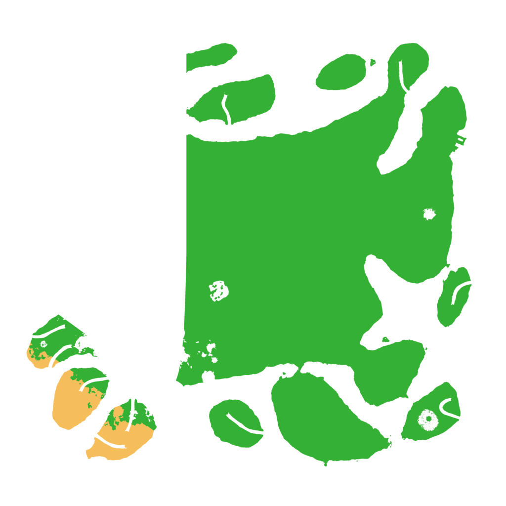 Biome Rust Map: Procedural Map, Size: 3800, Seed: 9780