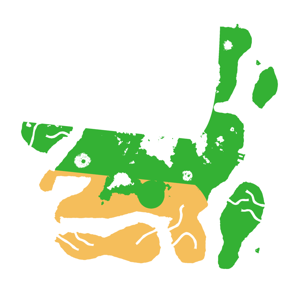 Biome Rust Map: Procedural Map, Size: 3000, Seed: 990749