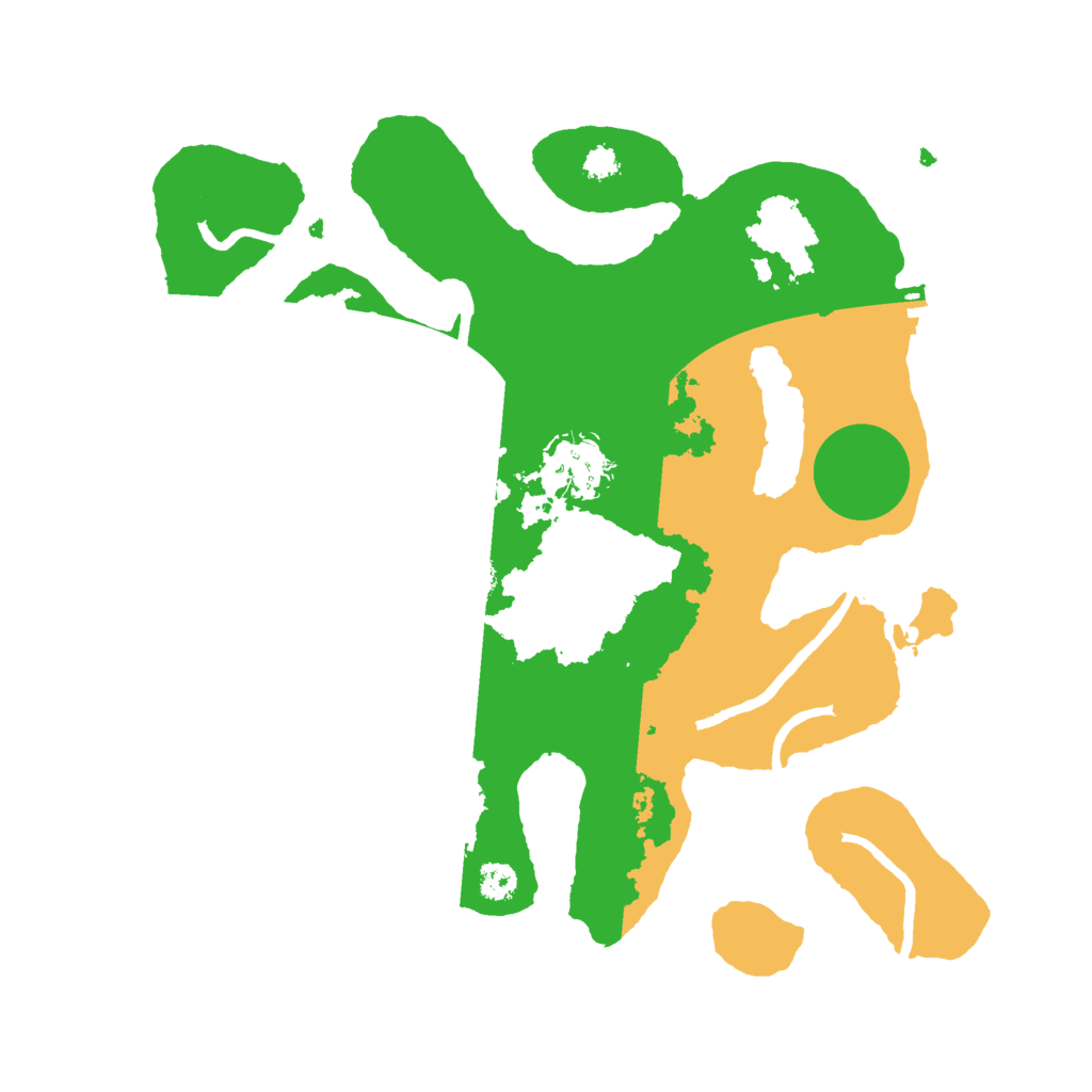 Biome Rust Map: Procedural Map, Size: 3000, Seed: 579189