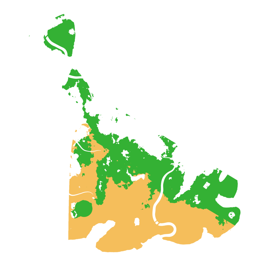 Biome Rust Map: Procedural Map, Size: 4250, Seed: 156863