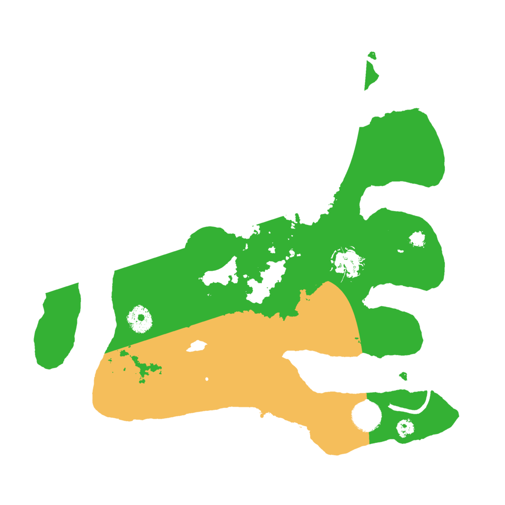 Biome Rust Map: Procedural Map, Size: 3000, Seed: 797758