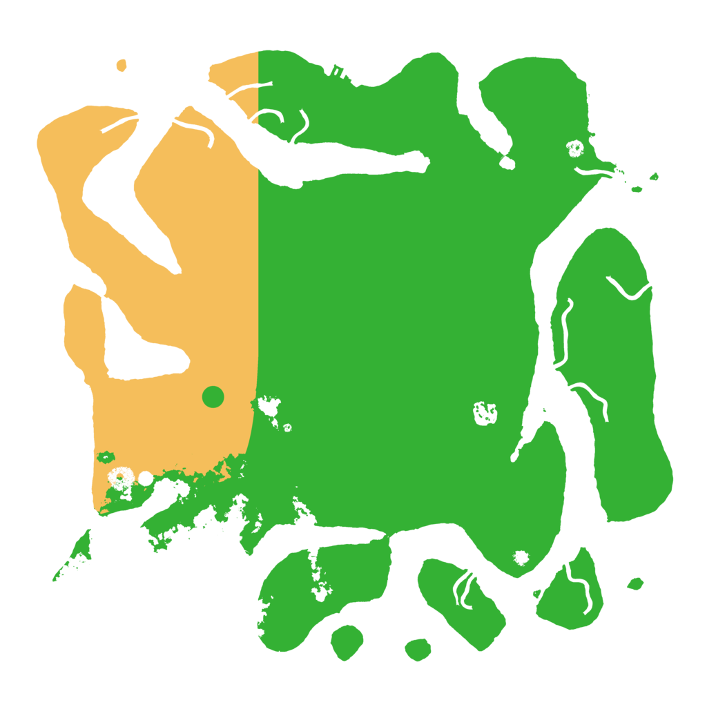 Biome Rust Map: Procedural Map, Size: 4250, Seed: 606437