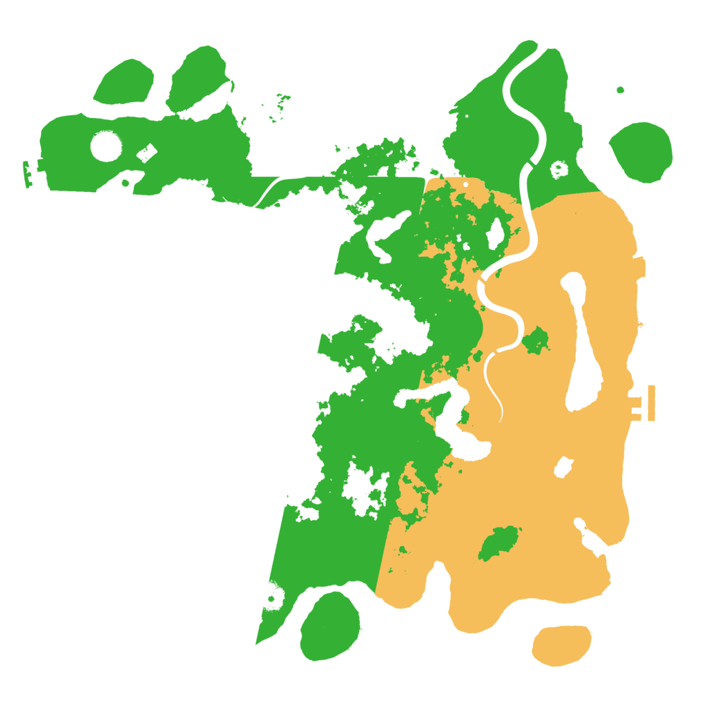 Biome Rust Map: Procedural Map, Size: 4000, Seed: 858702620