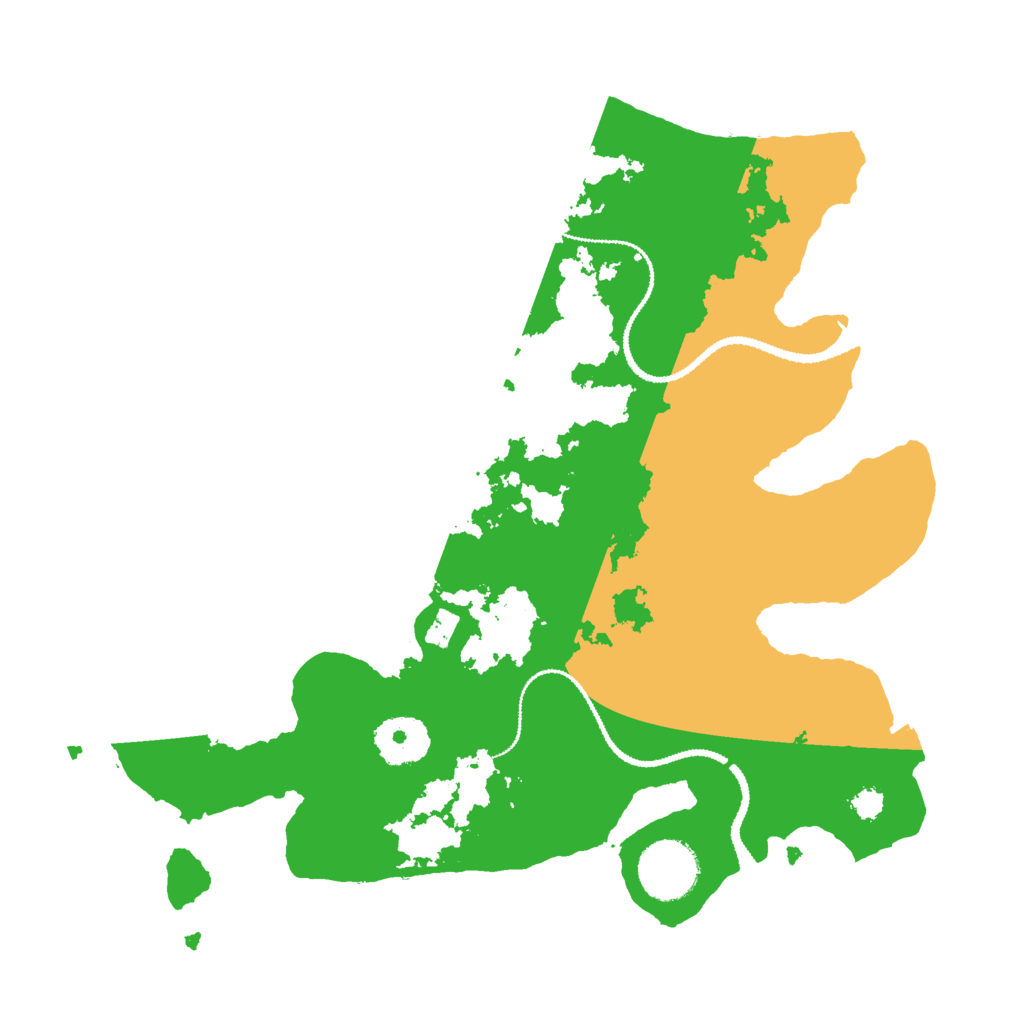 Biome Rust Map: Procedural Map, Size: 3000, Seed: 769816