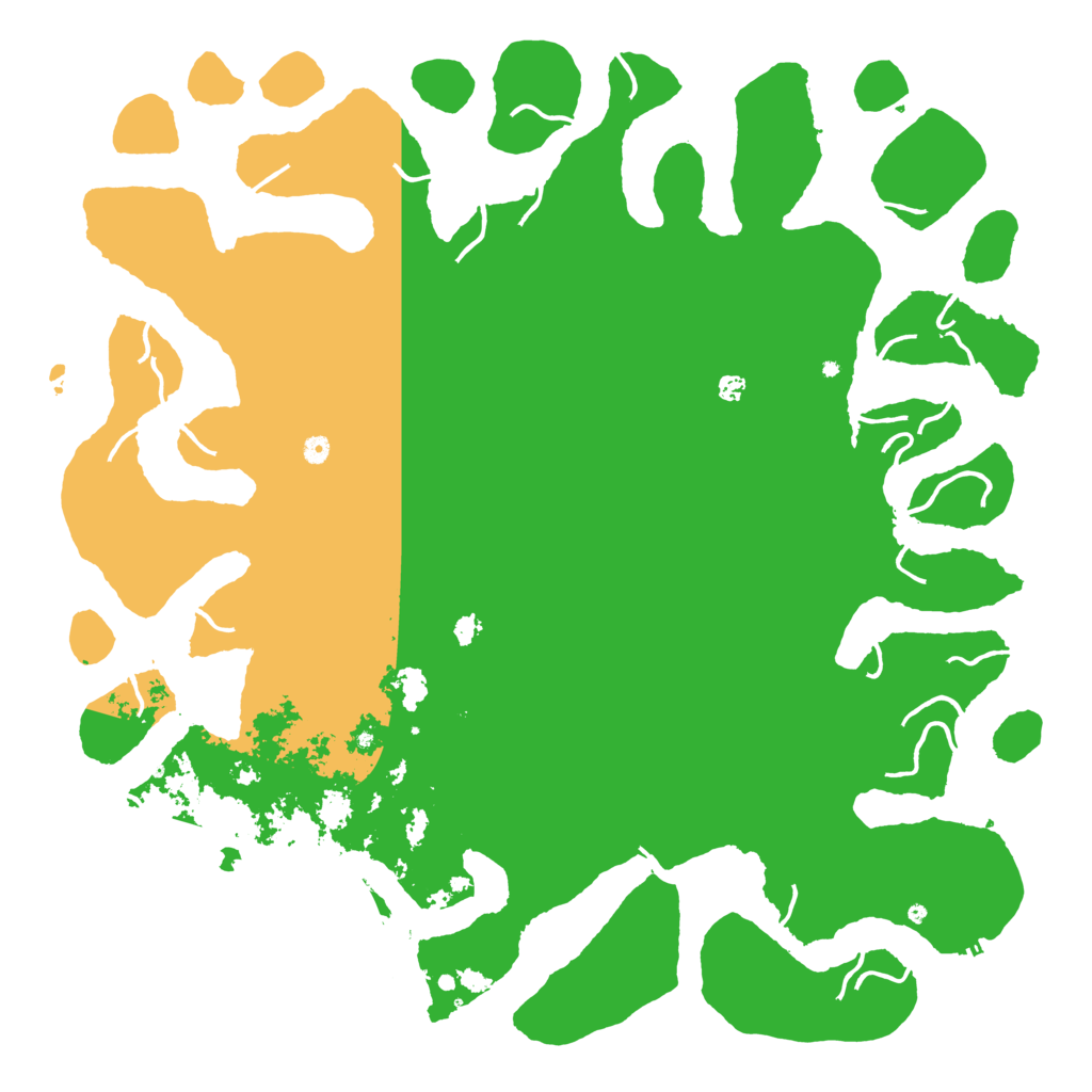 Biome Rust Map: Procedural Map, Size: 6000, Seed: 84624603