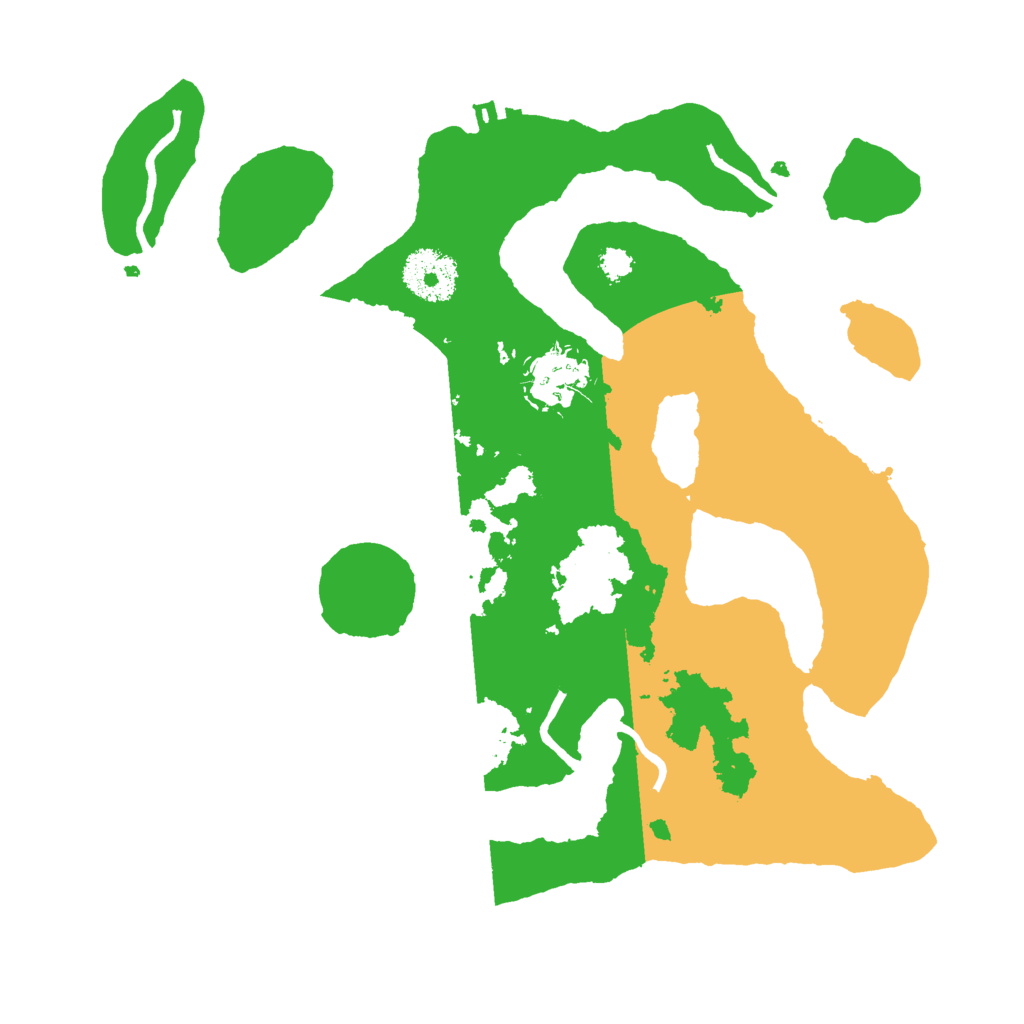 Biome Rust Map: Procedural Map, Size: 2900, Seed: 482760427