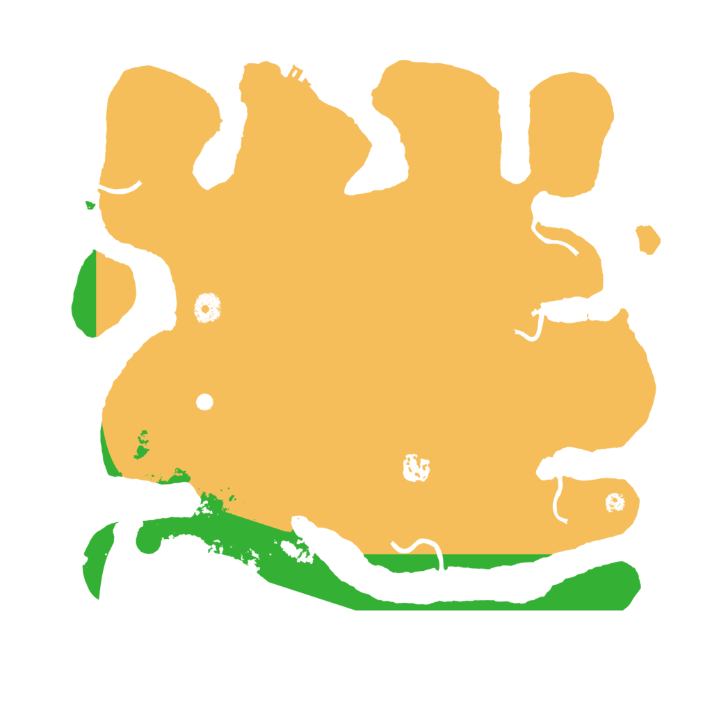 Biome Rust Map: Procedural Map, Size: 3750, Seed: 656433654