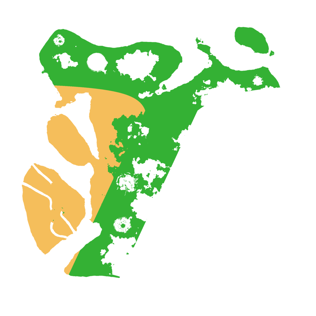 Biome Rust Map: Procedural Map, Size: 3000, Seed: 365270195