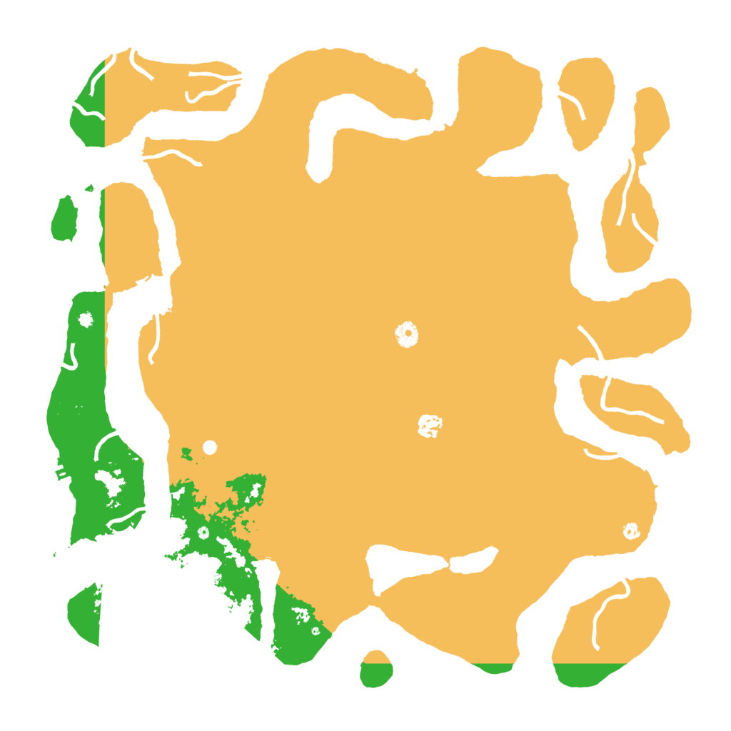 Biome Rust Map: Procedural Map, Size: 4500, Seed: 398815