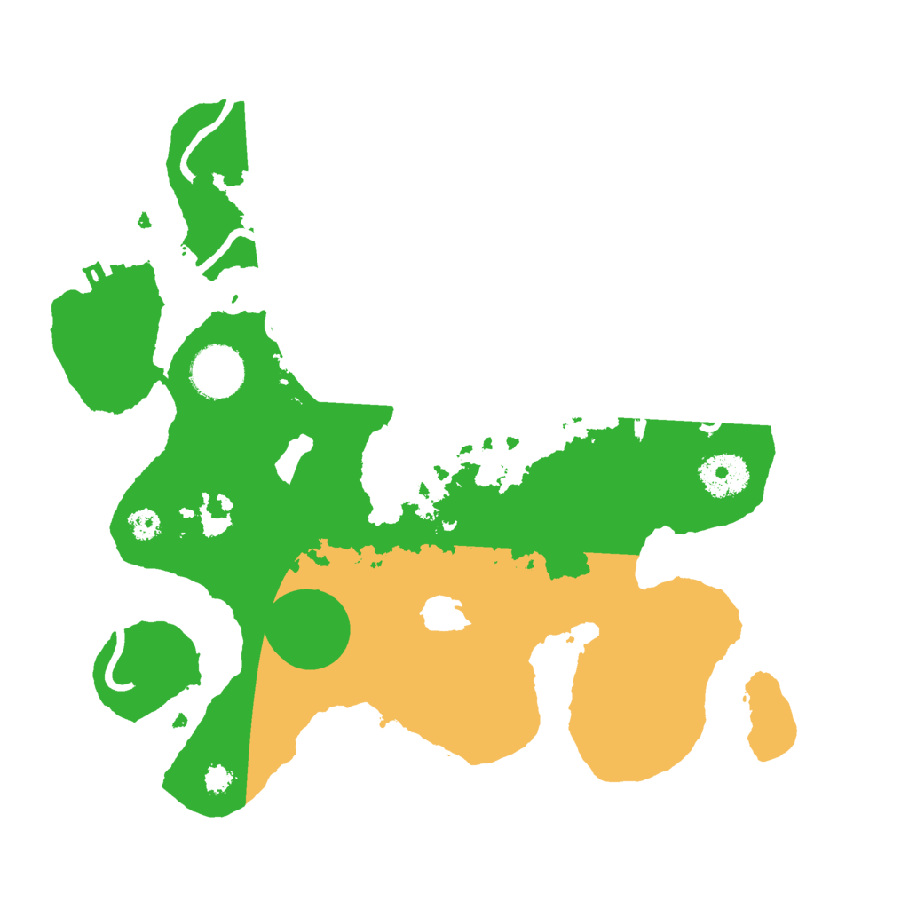 Biome Rust Map: Procedural Map, Size: 3000, Seed: 897822690
