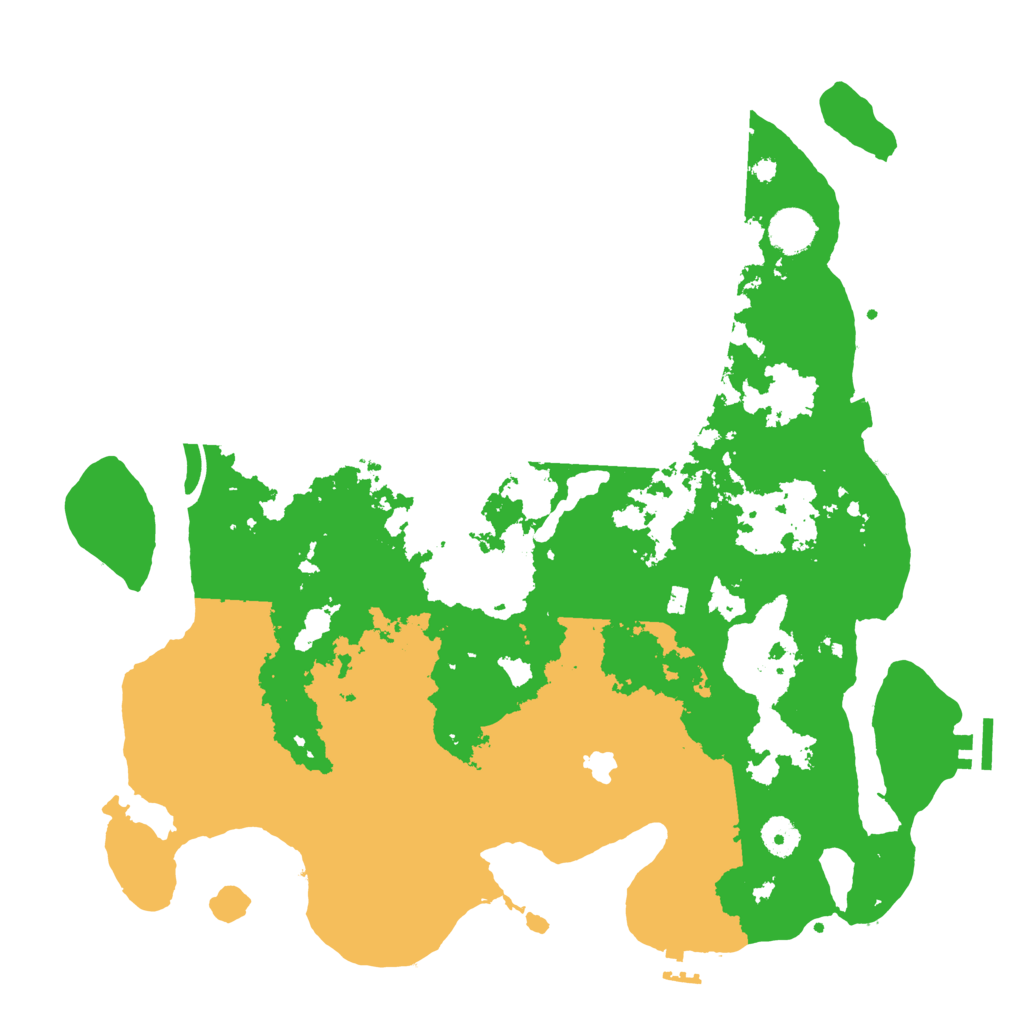 Biome Rust Map: Procedural Map, Size: 4000, Seed: 1336964107
