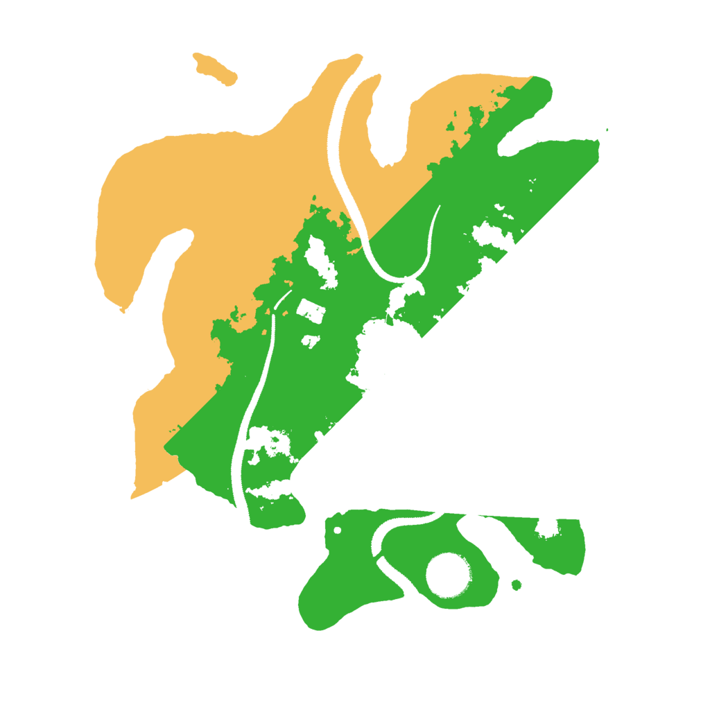 Biome Rust Map: Procedural Map, Size: 2800, Seed: 200980