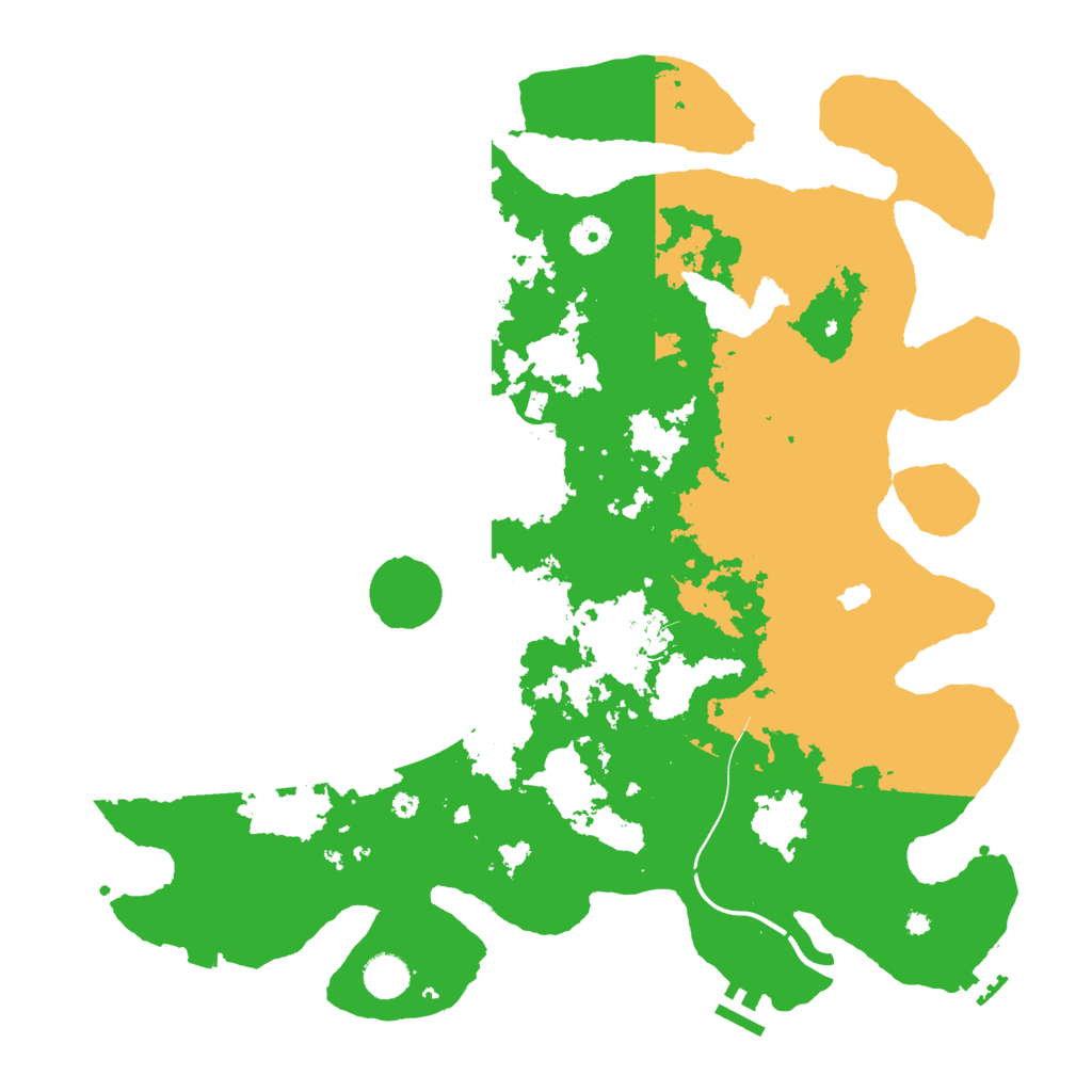 Biome Rust Map: Procedural Map, Size: 4250, Seed: 1950406079