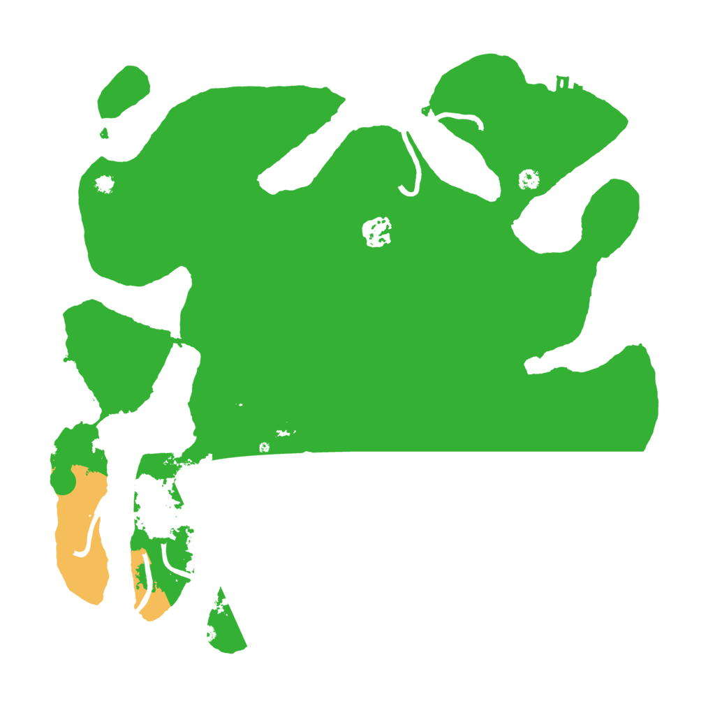 Biome Rust Map: Procedural Map, Size: 3500, Seed: 1084663919