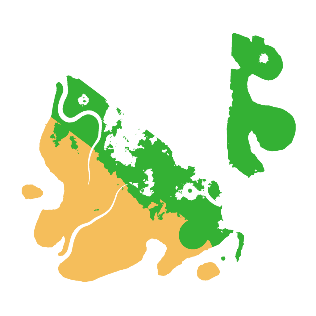 Biome Rust Map: Procedural Map, Size: 3000, Seed: 1181329374