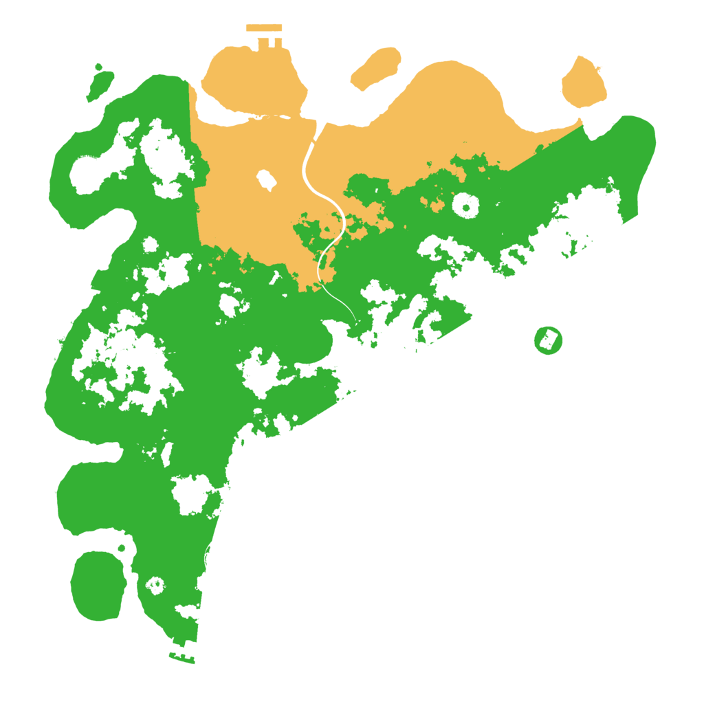 Biome Rust Map: Procedural Map, Size: 4000, Seed: 235022809