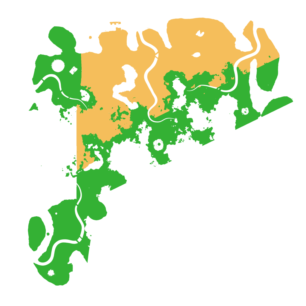 Biome Rust Map: Procedural Map, Size: 4250, Seed: 488019