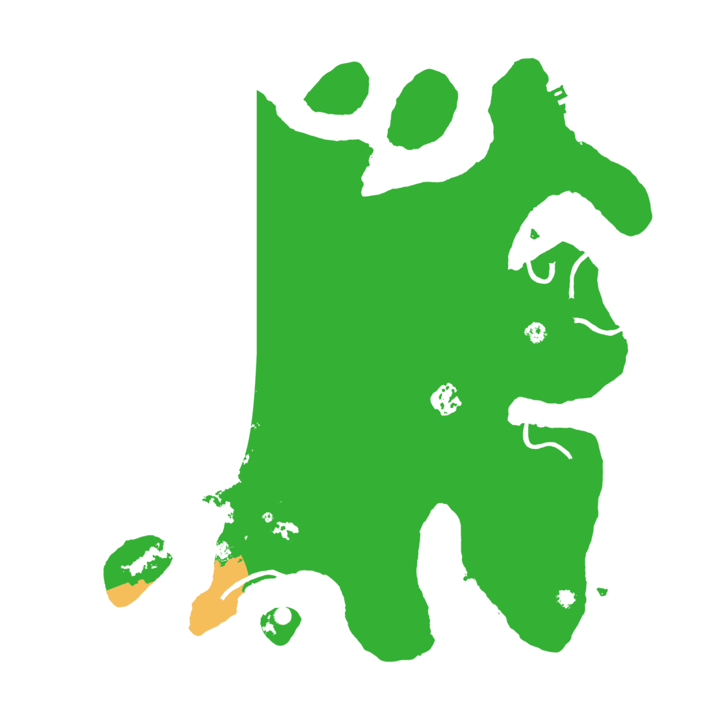 Biome Rust Map: Procedural Map, Size: 3500, Seed: 1412555636