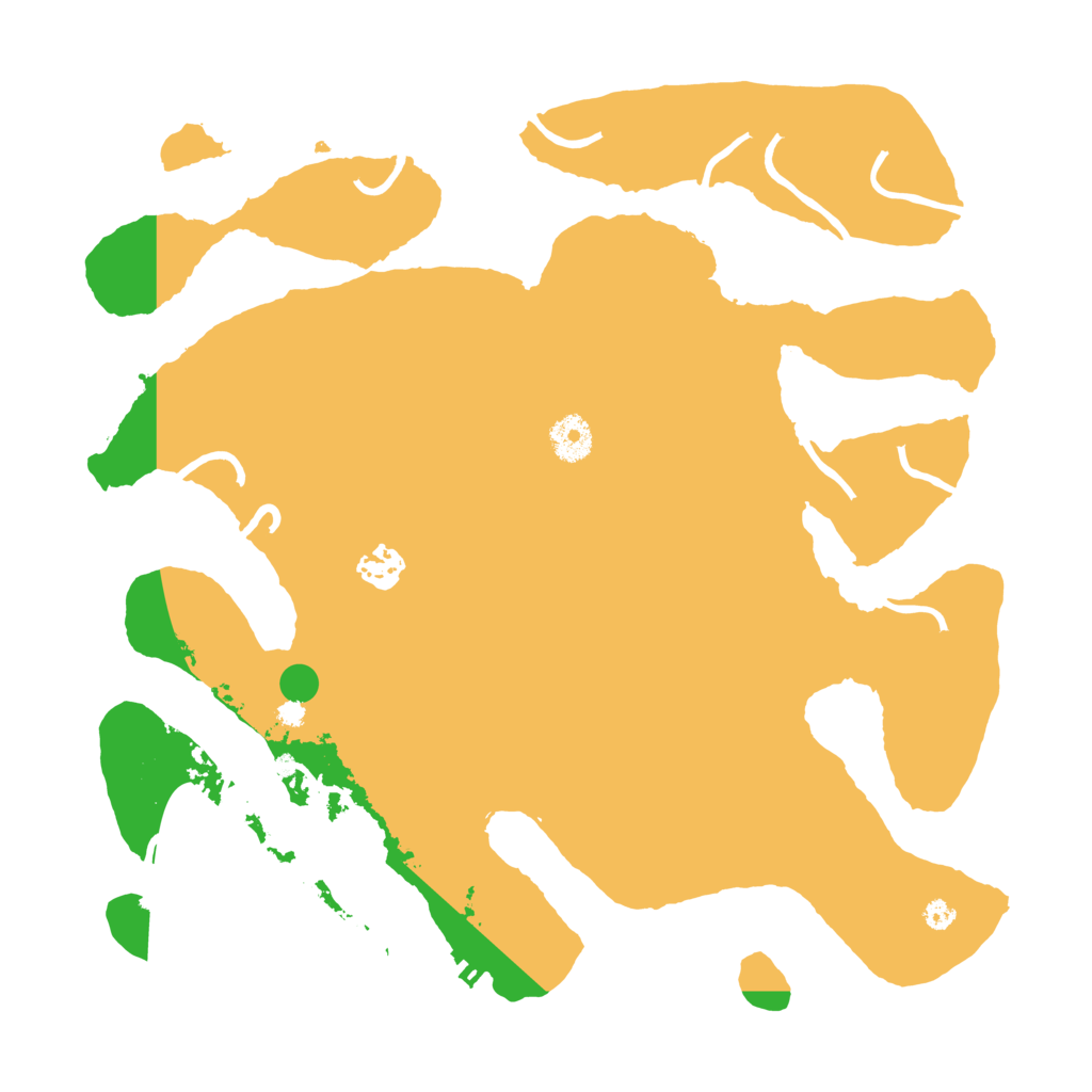 Biome Rust Map: Procedural Map, Size: 3700, Seed: 295953215