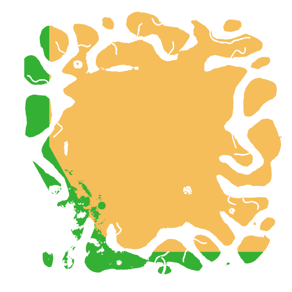 Biome Rust Map: Procedural Map, Size: 5000, Seed: 643414438