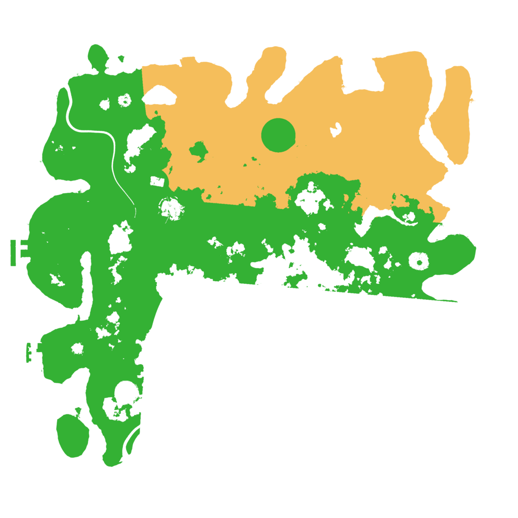 Biome Rust Map: Procedural Map, Size: 4000, Seed: 84568