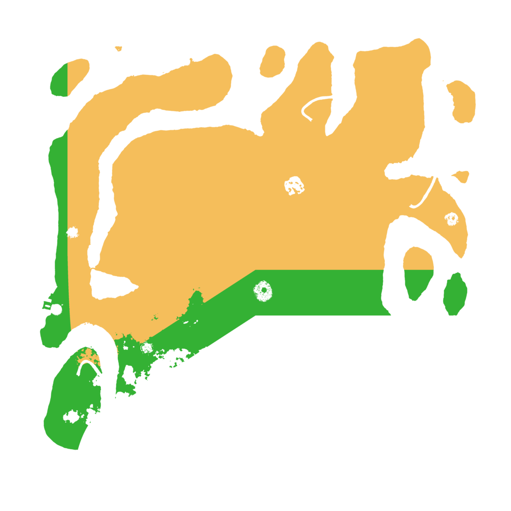 Biome Rust Map: Procedural Map, Size: 4000, Seed: 199389