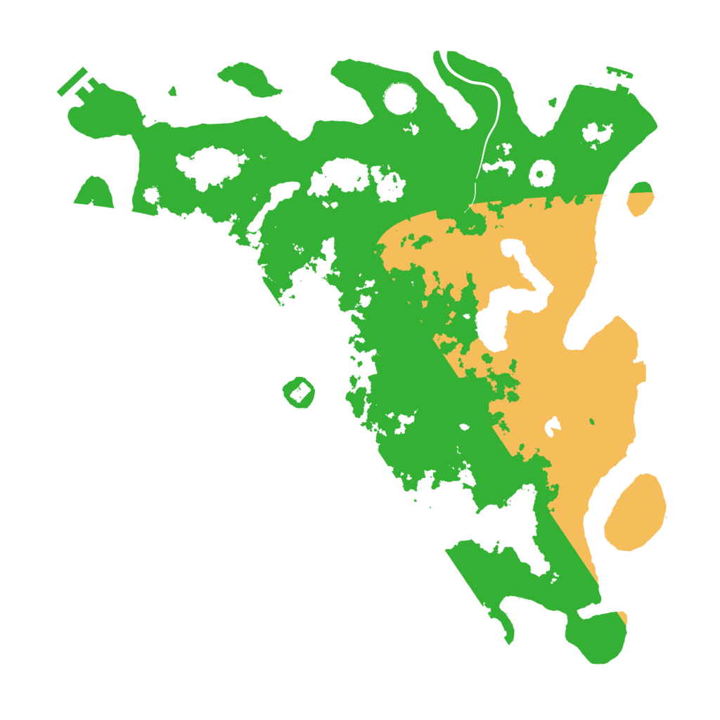 Biome Rust Map: Procedural Map, Size: 4000, Seed: 43082216