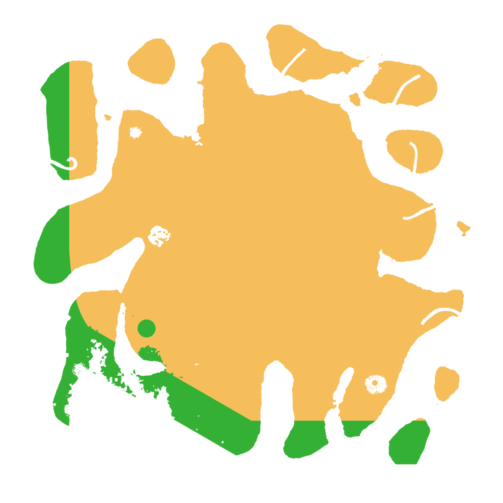 Biome Rust Map: Procedural Map, Size: 3700, Seed: 532165310