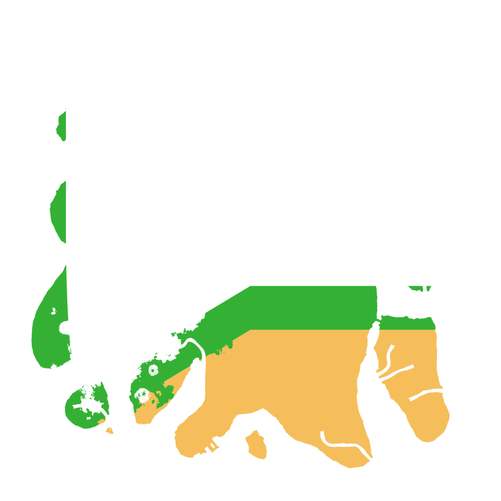 Biome Rust Map: Procedural Map, Size: 3500, Seed: 535235313