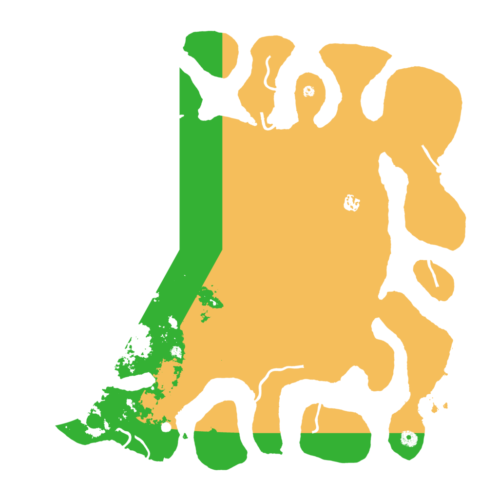 Biome Rust Map: Procedural Map, Size: 4500, Seed: 1866278474