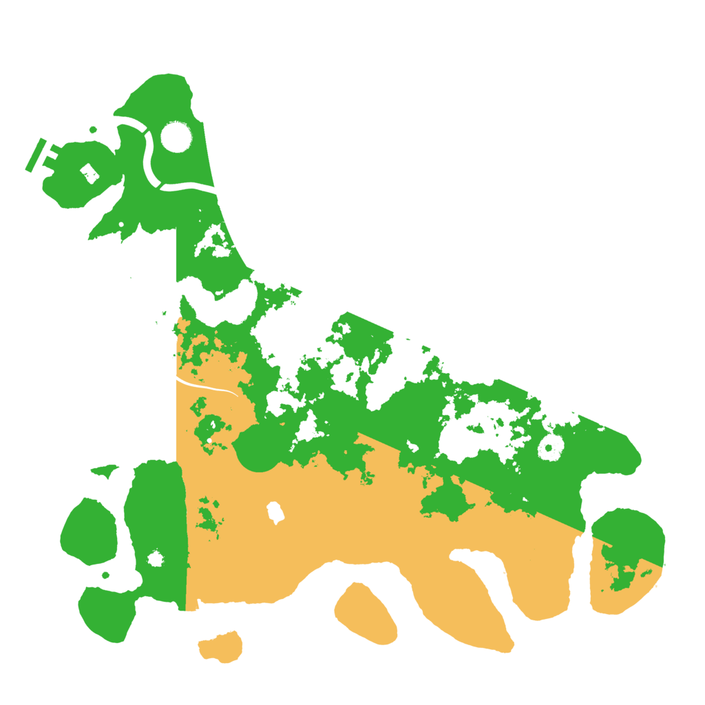 Biome Rust Map: Procedural Map, Size: 4000, Seed: 673864