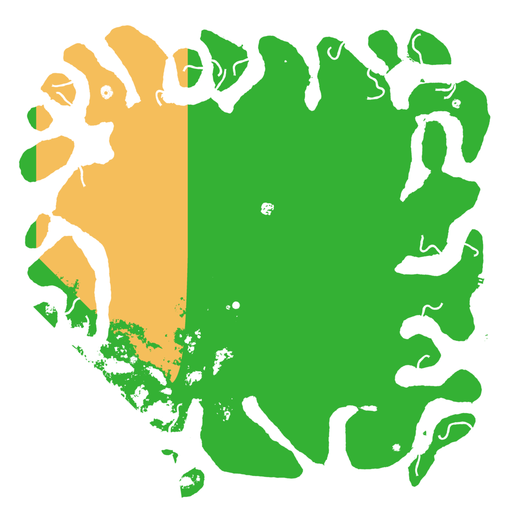 Biome Rust Map: Procedural Map, Size: 6000, Seed: 1991362322