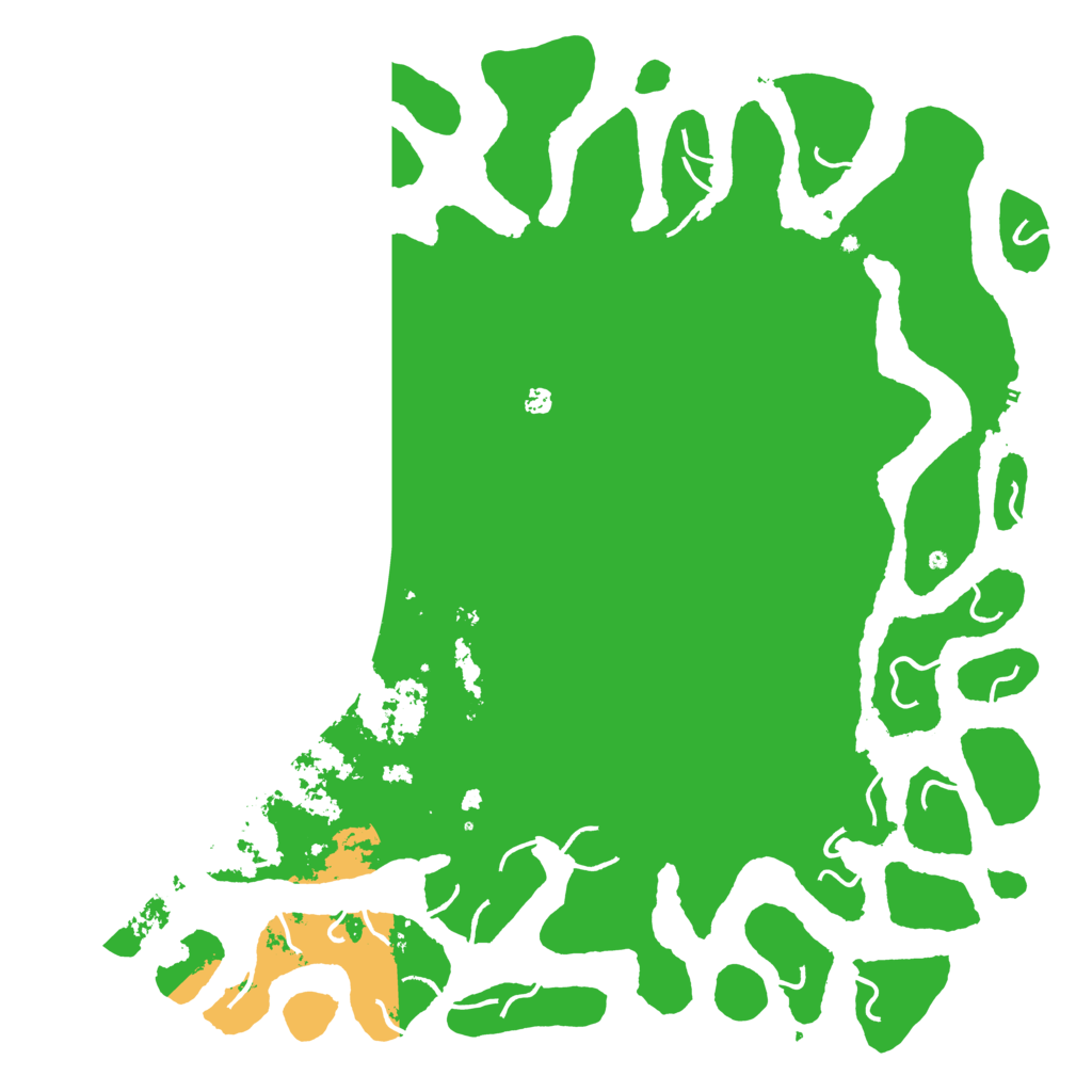 Biome Rust Map: Procedural Map, Size: 6000, Seed: 1474033913