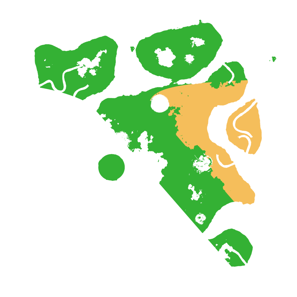 Biome Rust Map: Procedural Map, Size: 3000, Seed: 478120340