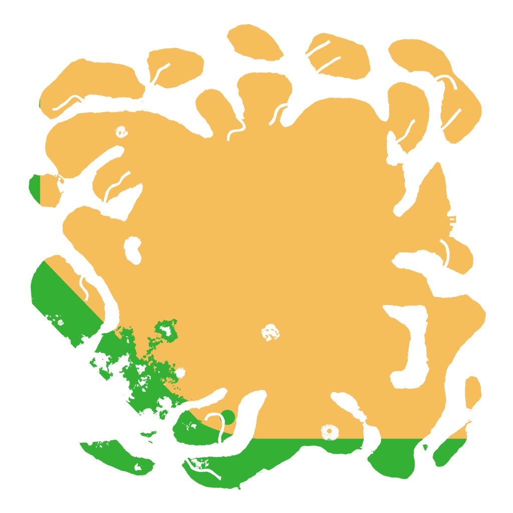 Biome Rust Map: Procedural Map, Size: 4500, Seed: 6738435