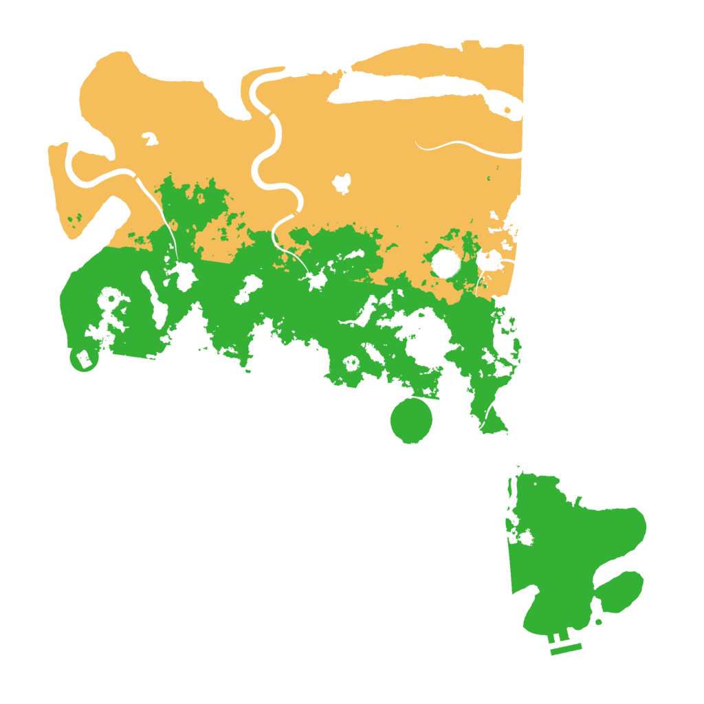 Biome Rust Map: Procedural Map, Size: 4532, Seed: 77955