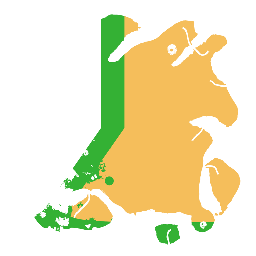 Biome Rust Map: Procedural Map, Size: 3800, Seed: 1923768269