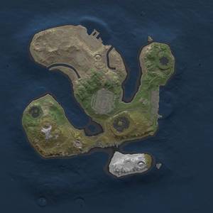 Thumbnail Rust Map: Procedural Map, Size: 2000, Seed: 26, 10 Monuments