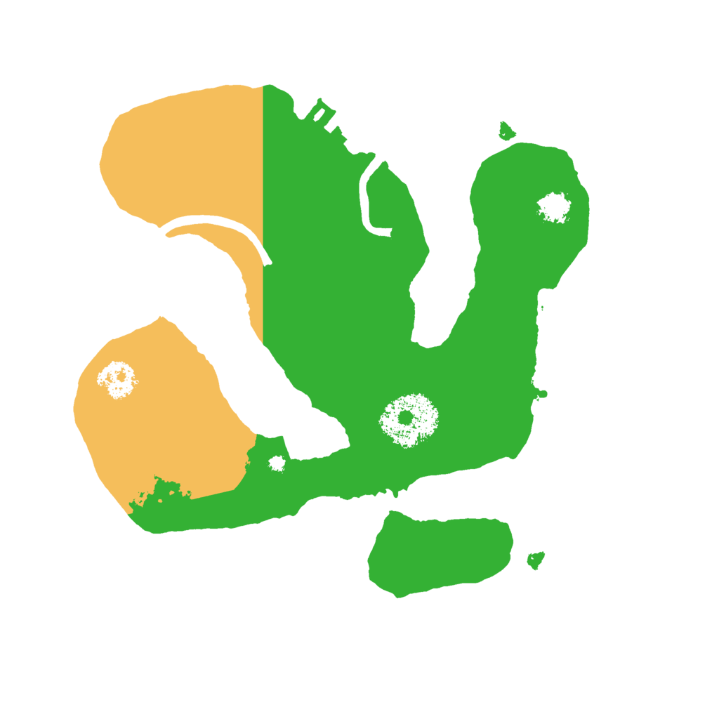 Biome Rust Map: Procedural Map, Size: 2000, Seed: 26